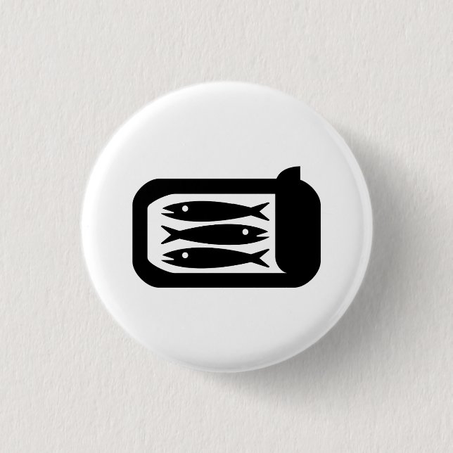 Sardines Pictogram Button (Front)