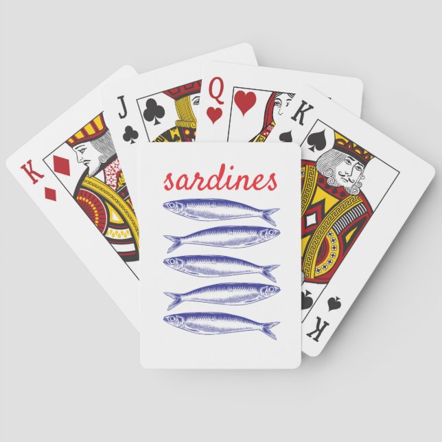 Sardines Poker Cards (Back)
