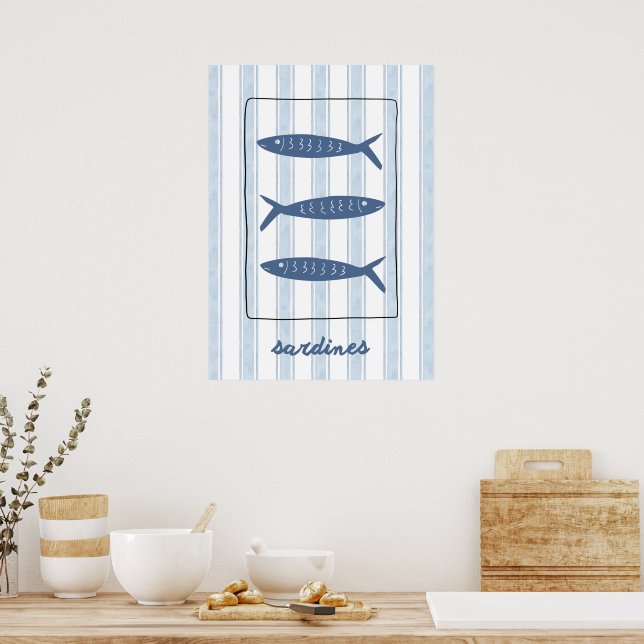 Sardines  poster (Kitchen)