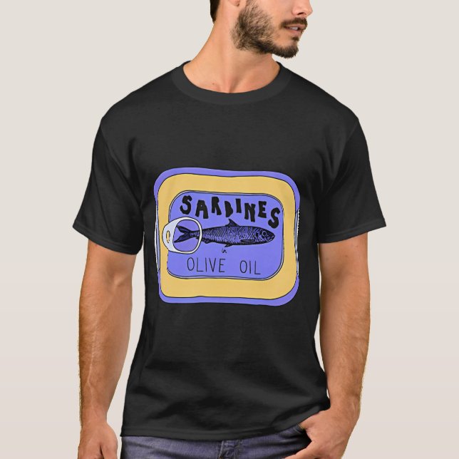 Sardines Tin T-Shirt (Front)