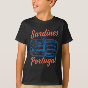 Sardines Tinned Fish Retro Graphic For Men Women T-Shirt