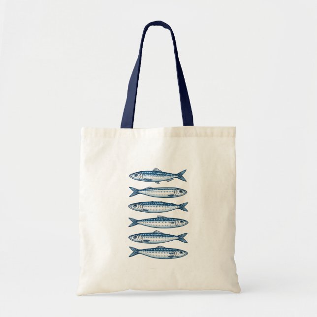Sardines Tote Bag (Front)
