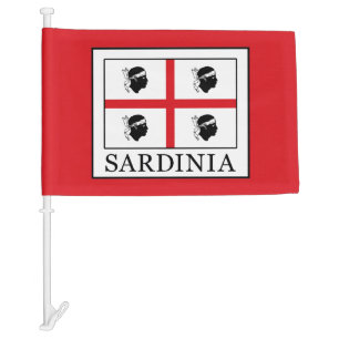 Sardinia Car Flag