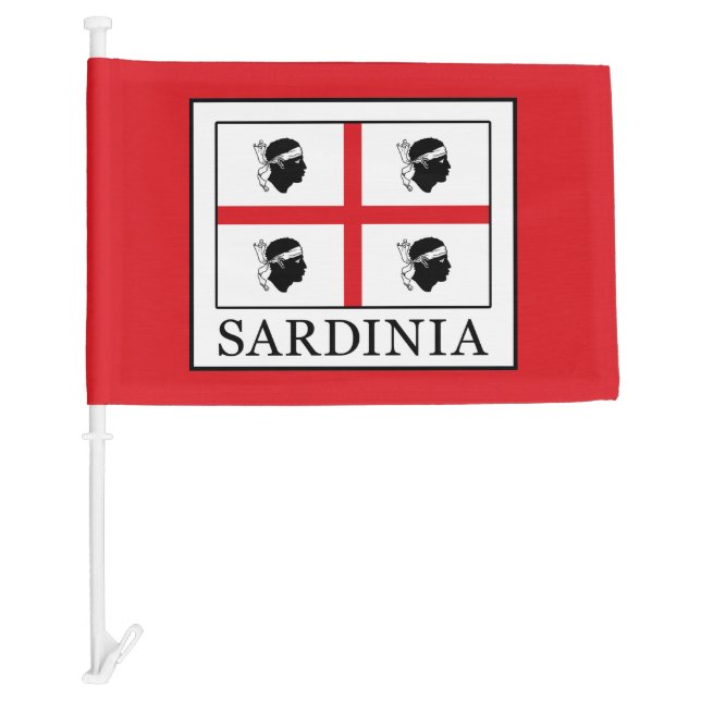 Sardinia Car Flag (Front)