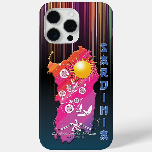 Sardinia Case-Mate iPhone Case (Back)