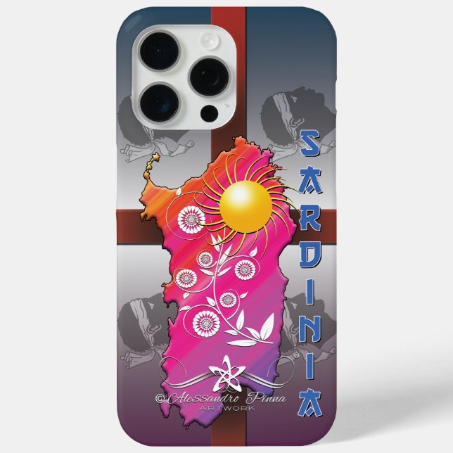 Sardinia Case-Mate iPhone Case (Back)