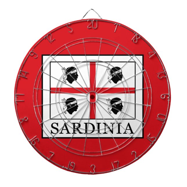 Sardinia Dart Board (Front)