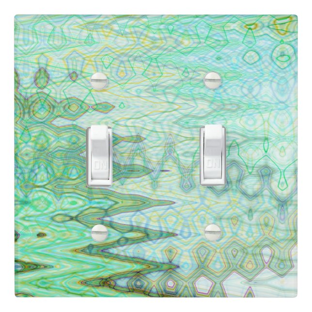 Sardinia Double Toggle Light Switch Cover (In Situ)