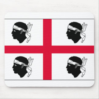 Sardinia Flag Mousepad