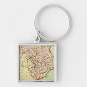 Sardinia, France, Italy Keychain