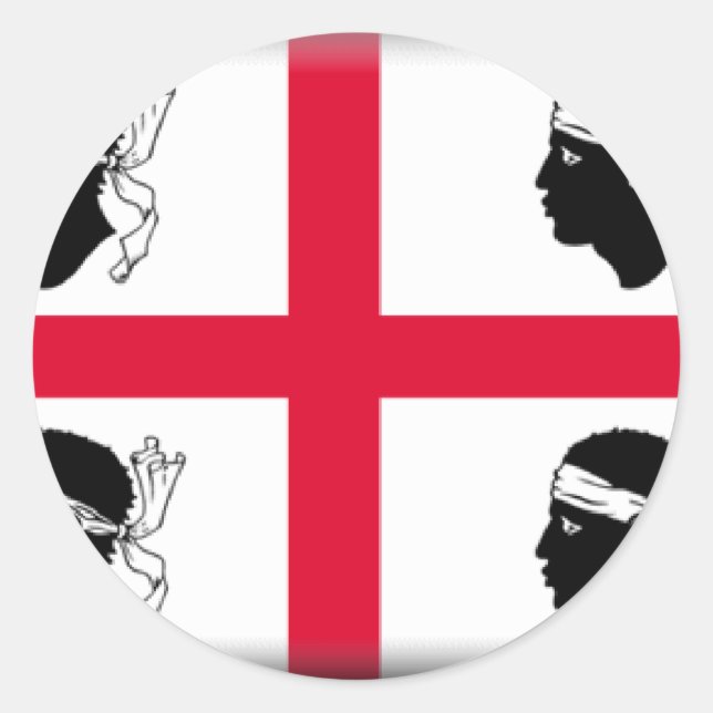 Sardinia-Italy Classic Round Sticker (Front)