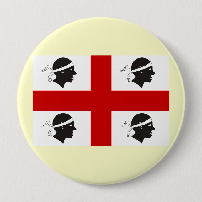 Sardinia, Italy Pinback Button (Front)