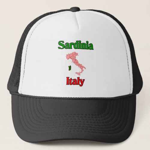 Sardinia Italy Trucker Hat