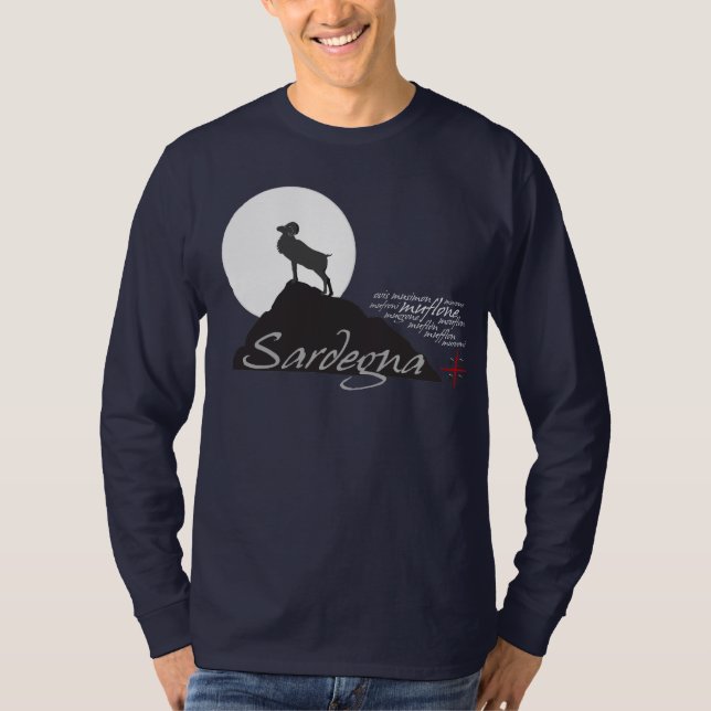 Sardinia, Mufflon King of the Hill T-Shirt (Front)