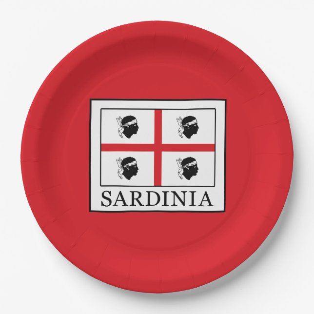 Sardinia Paper Plates (Front)
