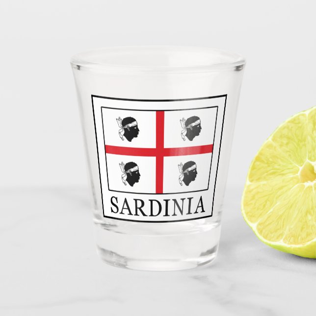 Sardinia Shot Glass (Front)