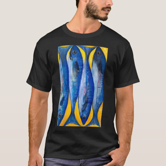 Sardinian fish 4 T-Shirt (Front)