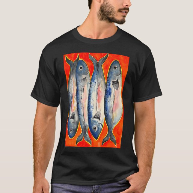 Sardinian fish 8 T-Shirt (Front)