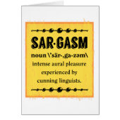 Sargasm Cards (Front)