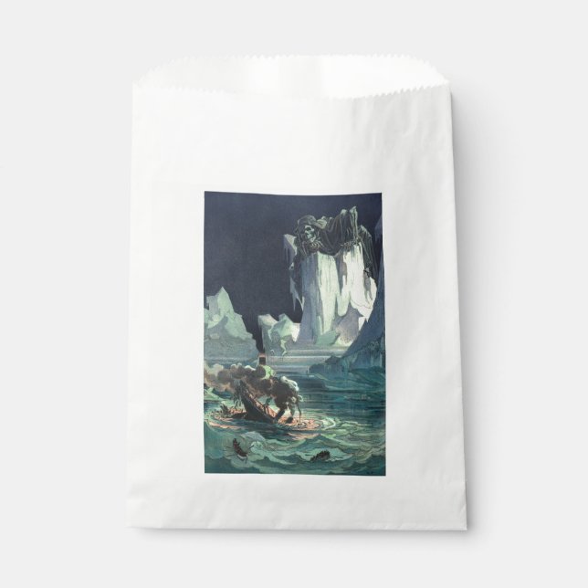 Sargasso Sea Grim Reaper & Sinking of Titanic Favor Bag (Front)