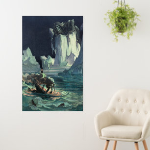 Sargasso Sea Grim Reaper & Sinking of Titanic Foam Board