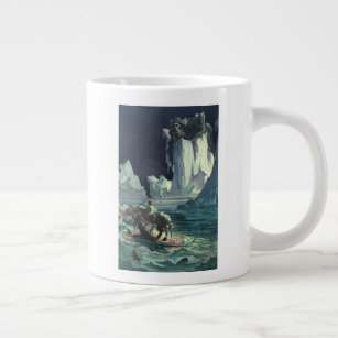 Sargasso Sea Grim Reaper & Sinking of Titanic Giant Coffee Mug