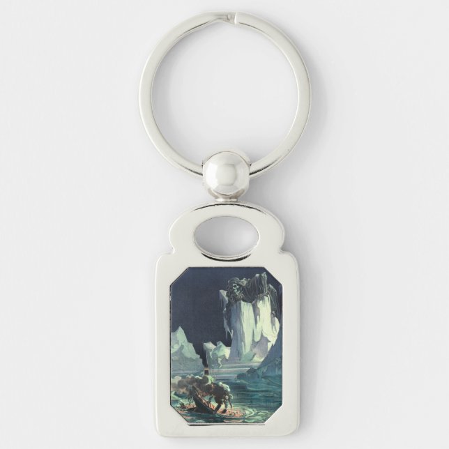 Sargasso Sea Grim Reaper & Sinking of Titanic Keychain (Front)