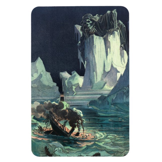 Sargasso Sea Grim Reaper & Sinking of Titanic Magnet (Vertical)