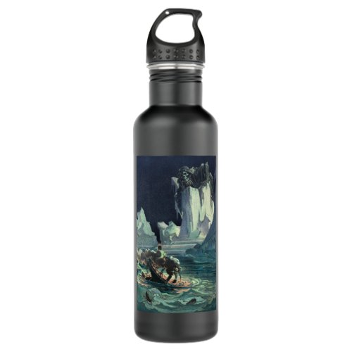 Sargasso Sea Grim Reaper  Sinking of Titanic Stainless Steel Water Bottle