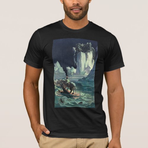 Sargasso Sea Grim Reaper  Sinking of Titanic T_Shirt