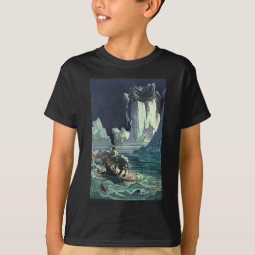 Sargasso Sea Grim Reaper  Sinking of Titanic T_Shirt