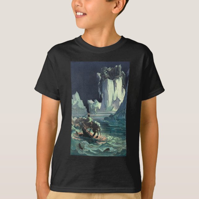 Sargasso Sea Grim Reaper & Sinking of Titanic T-Shirt (Front)