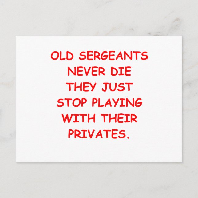 SARGE.png Postcard (Front)