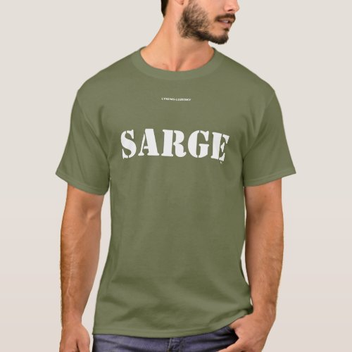 SARGE T_Shirt