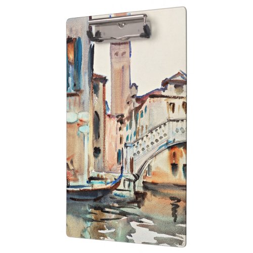 Sargent _ A Bridge and a Campanile Venice Clipboard