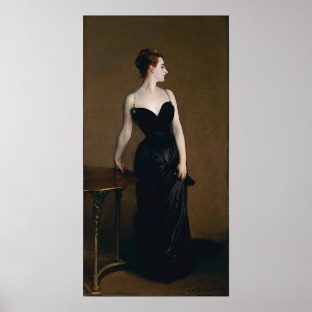 Sargent - Madame X (Madame Pierre Gautreau) 1884 Poster (Front)