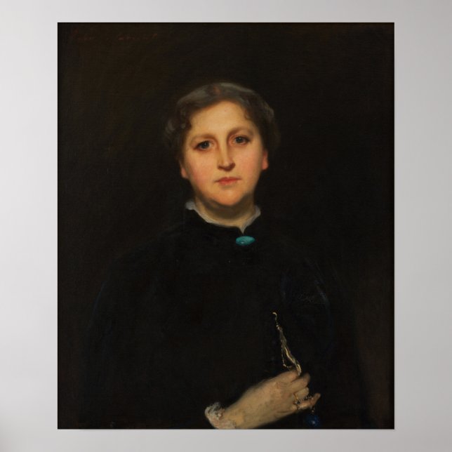 Sargent - Portrait Of Mrs. Raphael Pumpelly Poster (Front)