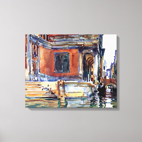 Sargent _ Scuola di San Rocco Canvas Print