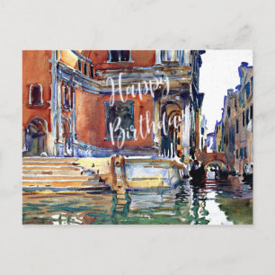 Sargent - Scuola di San Rocco - Happy Birthday Postcard