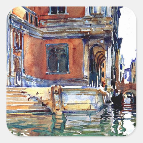 Sargent _ Scuola di San Rocco Square Sticker