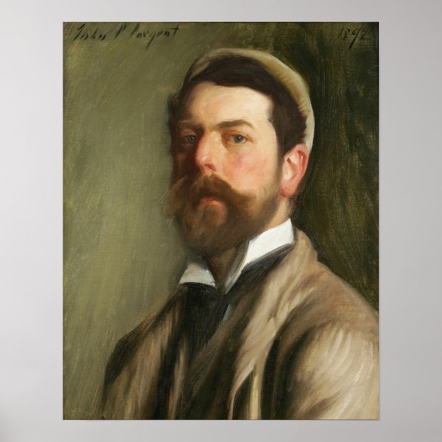 Sargent - Self-Portrait 1892 Poster (Front)