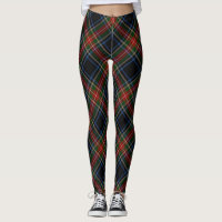 Sargent - Stewart Black Tartan Leggings