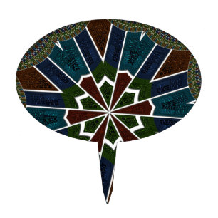 Sari Inspired Design with Intricate Details Cake Topper