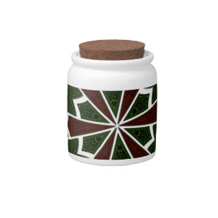 Sari Inspired Design with Intricate Details Candy Jar
