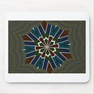 Sari Inspired Design with Intricate Details Mouse Pad