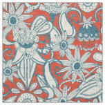 sarilmak fire orange blue fabric