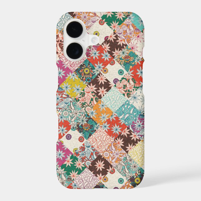 sarilmak patchwork iphone case (Back)