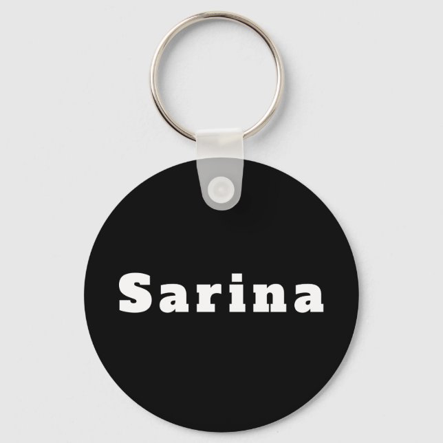 Sarina Keychain (Front)
