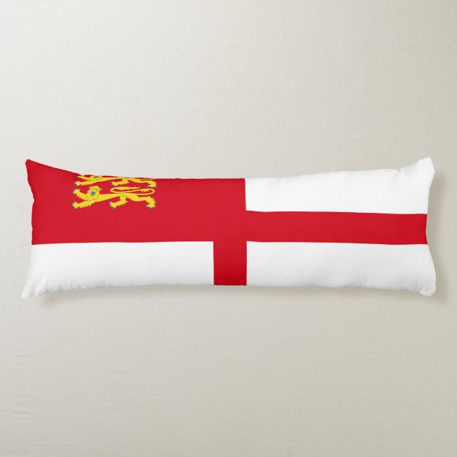 Sark Flag Body Pillow (Front)