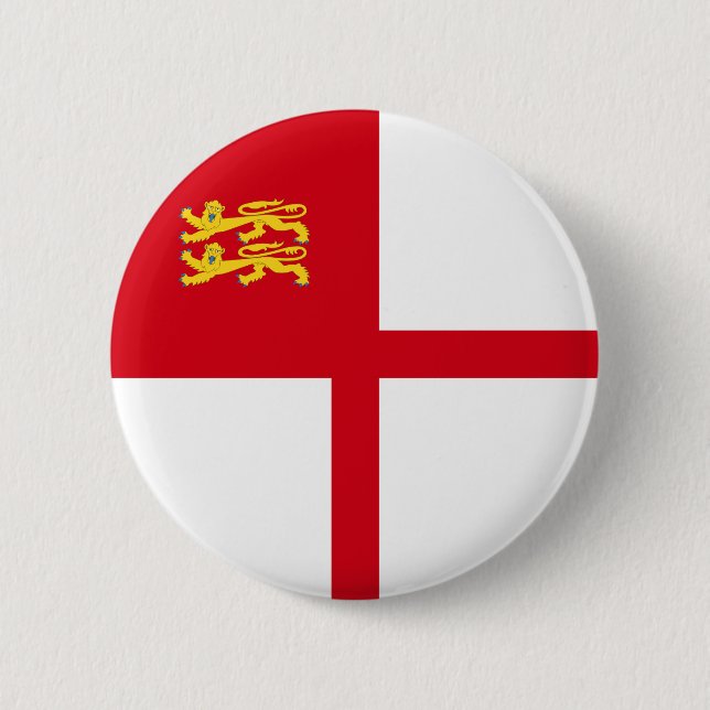 Sark Flag Button (Front)